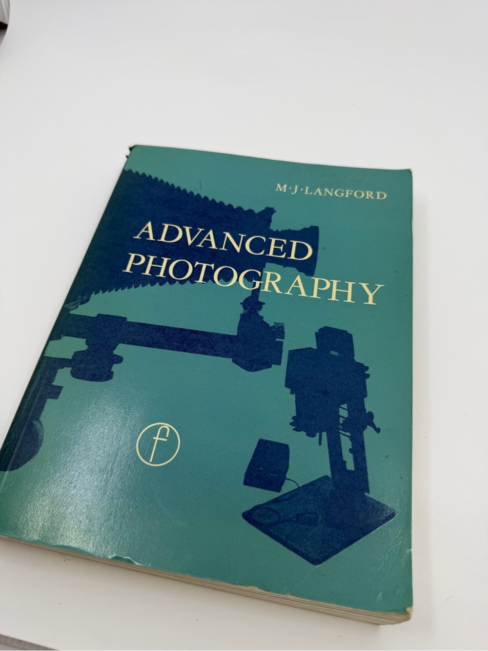 Vintage Advanced Photography by M.J. Langford 1977 Focal Press Photography